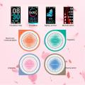 MELANDA Women Smart Watch 1.14\" IP68 Waterproof Heart Rate Smartwatch Men Fitness Tracker Watches Clock PK X3 S2 For Android IOS.
