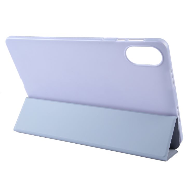 Solid%20Color%203-folding%20Leather%20Tablet%20Case%20For%20Honor%20Pad%20X9%20/%20X8%20Pro%20-%20Image%204