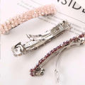New Korean Elegant Hairpins Hairgrips Crystal Rhinestone Barrettes Hair Clips For Women Girls Hair Accessories. 