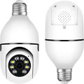PTZ Bulb System 360 Degree WiFi Panorama IP Camera. 