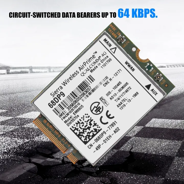 100Mbps%203/4G%20WWAN%20Module%20NGFF/M.2%20Card%20EM8805%20DW5570E%20For%20Dell%20Venue%208%2011%20Pro%20AU%20-%20Image%205