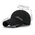 Summer New Sports Cap Mens Hat for Fish Outdoor Fashion Line Baseball Cap Long Visor Brim Shade Snapback Sun Hat Bone Gorras Sarcasmsm. 