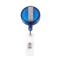 10 Retractable Reel ID Badge Lanyard Name Tag Key Card Holder Belt Clip Color:Blue Amount:10 Pcs. 