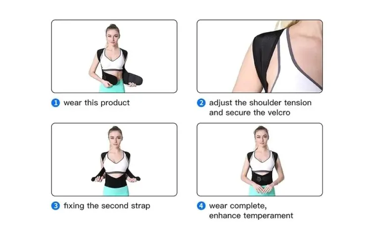 Posture Corrector Women and Men Adjustable Shoulder Posture Brace Back Straightener Prevent Slouching Relieve Pain