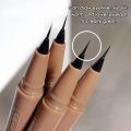 Korean Makeup Tool - Quick Drying Non-blooming Eyeliners - Lower Lashes Lying Silkworm Cosmetics - Waterproof Sweat-proof Liquid Eyeliner Pen - Lasting Ultra-thin Eyeliner Pencil.