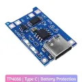 5V 1A Type-C TP4056 Lithium Battery Charging Board with Battery Protection Dual Functions HW-373 V1.0 TP4056 18650 Battery Charger Board.