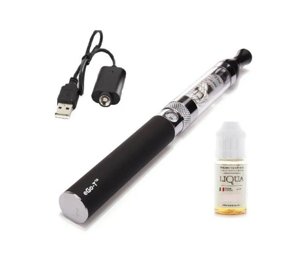CE10 Vape Pen Shape product Vape E cigarette pen style Rechargeable USB System with juice free- 1 pieces Red Color