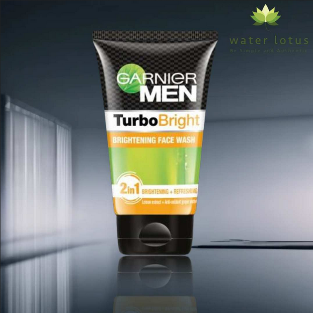 Garnier Men Turbo Bright Brightening Face Wash 100gm-India