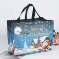 Candy Gift Bag Environmental Bag Peace-themed Gift Bags Sustainable Event Supplies Festive Candy Bags Non-woven Fabric Party Favors Christmas Party Supplies. 