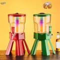 Beverage Dispenser with Stand and Lids 3L Cold Water Pitcher for BBQ Wedding. 