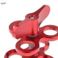 2pc Diving Ball Butterfly Clip Arm Triple Clamp Mount Ball Adapter for.