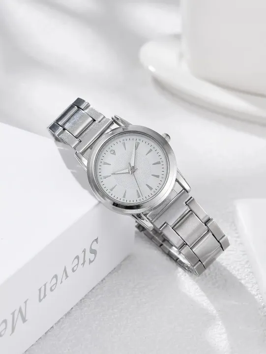New%206PCS%20Set%20Luxury%20Watches%20Set%20Women%20Silver%20Fashion%20Elegant%20Wristwatch%20Quartz%20Watch%20Ladies%20Clock%20-%20Image%208