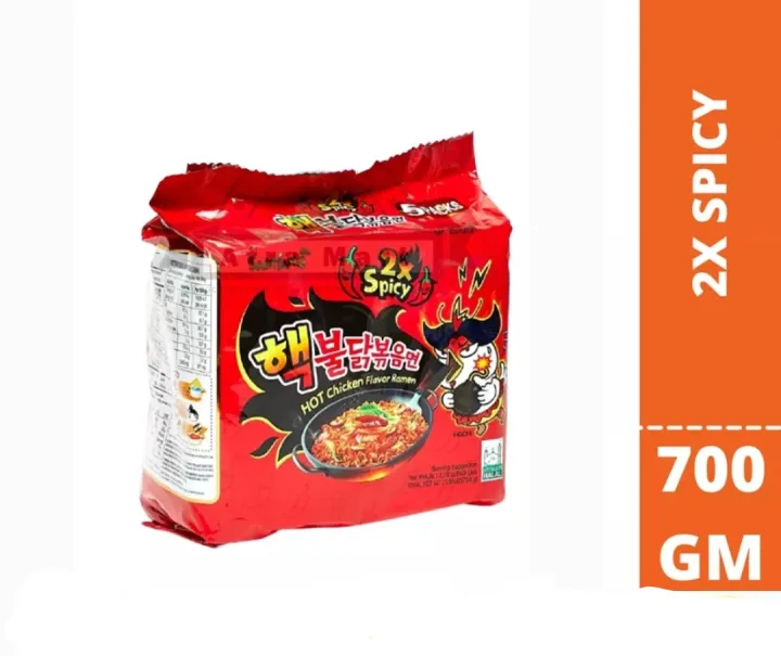 2x%20Spicy%20Ramen%205ps%20x%20140gm%20-%20700gm%20-%20Korea%20-%20Image%203