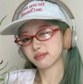 Fashion Oval Frame Glasses for Women Retro Blue Green Small Frame Glasses Anti Blue Light Glasses Y2K Style Eyeglasses. 