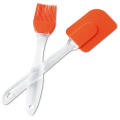 2 Pieces Silicon Oil Brush with Silicone Spatula. 