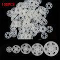 100pcs Plastic Snap Crafts DIY Accessory Stud Fasteners Press Button Sewing. 