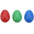 18pcs Egg Shakers Plastic Egg Music Shakers Eggs Percussion Toys.