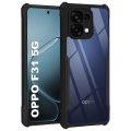 OPPO F31 5G Protective Black Border Crystal Clear Xundd Mobile Back Case Cover.