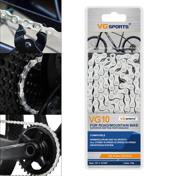Bike%20Chain%20Compact%20Structure%20Flexible%20Quick%20Link%20for%20Folding%20Bike%20Cycling%2010Speed%20Silver%20-%20Image%205