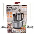 SOKANY 6-in-1 Wonder Chopper SK-06020 5L 1000W. 