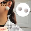 Carat Drop Earrings Round Design Retro Female Beaded Jewelry Earrings. 