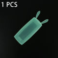 1/4Pcs Silicone Remote Control Protective Cover Air Condition TV Remote Control Wsterproof Case Rabbit Ear Fluorescence Dustproof Cover. 