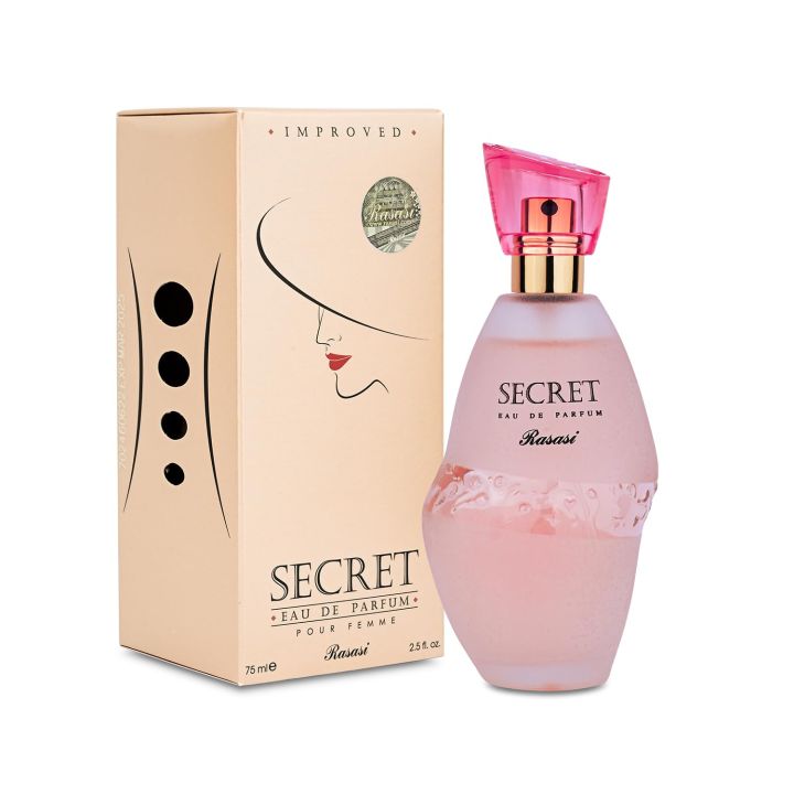 Rasasi Secret Eau De Parfum Spray for Women (UAE) - 75ml