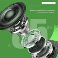 Bluetooth Headset Silicone with 85DB Volume Limited Hearing Protection Headphones Without Microphone Green. 