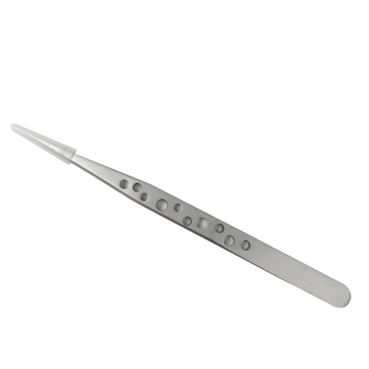 Tweezer SS-SA SR Straight Anti Static 140mm Fine TIP Tweezers Straight Professional Tweezers Stainless Steel Mobile Phone Repairing Opening Tools Tweezers Crowbar Tool