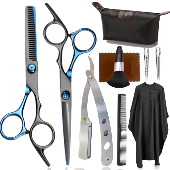 Hairdressing%20Scissors%20Set,%206%20Inch%20Hair%20Cutting%20Scissors%20Thinning%20Shears,%20Hair%20Cutting%20Styling%20Accessories%20Tools%20Kit%20For%20Barber%20S%20-%20Image%202