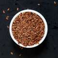 Roasted Brown Flax Seeds/ Tishi Seed/ Tishi Bij Vaja- 200 gm. 