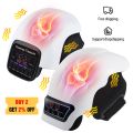 Wireless Heating Massager Knee Pad Electric Physiotherapy Vibration Kneecap Treasure Shoulder Knee Joints Pain Relief Massage. 