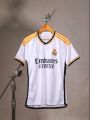 Real Madrid Home Kit New Season 2023/24 Premium Football Jersey - Jersey. 