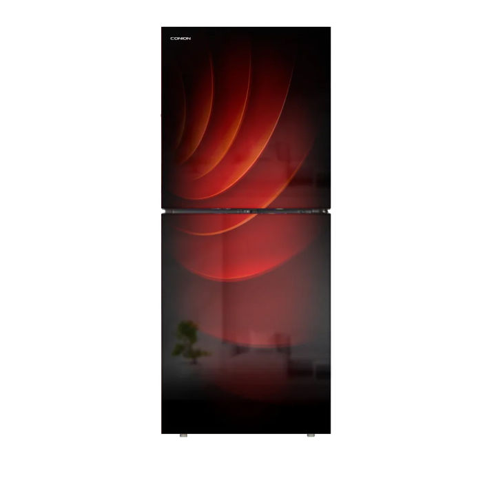 Conion BEW-375GD-TM (Red) Inverter Refrigerator