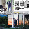 3/5/8m Window Privacy Film, One Way Mirror Film Anti UV Sun Blocking Heat Control Reflective Glass Tint Sticker for Home Office.