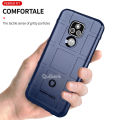 Quiberk for Motorola Moto E7 Plus Shockproof Armor Case Full Protection Soft Phone Back Cover.