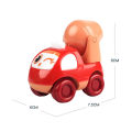 Cute Cartoon Children's Inertia Sliding Engineering Vehicle Baby Cute Fun Return Car Boys Girls Car Model Gift Toys Leima.