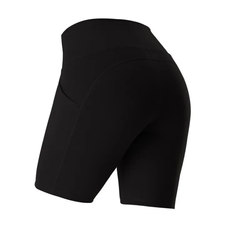 Women%20Gym%20Shorts%20High%20Waist%20Push%20Up%20Cycling%20Sport%20Leggings%20Phone%20Pockets%20For%20Femme%20Running%20Fitness%20Trainning%20Yoga%20Short%20Pants%20-%20Image%202
