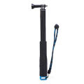Aluminum Alloy Extendable Handheld Selfie Stick Telescoping Pole for GoPro Hero 11 9 8 7 6 5 4 3 OSMO Action Xiaoyi SJCAM Eken. 
