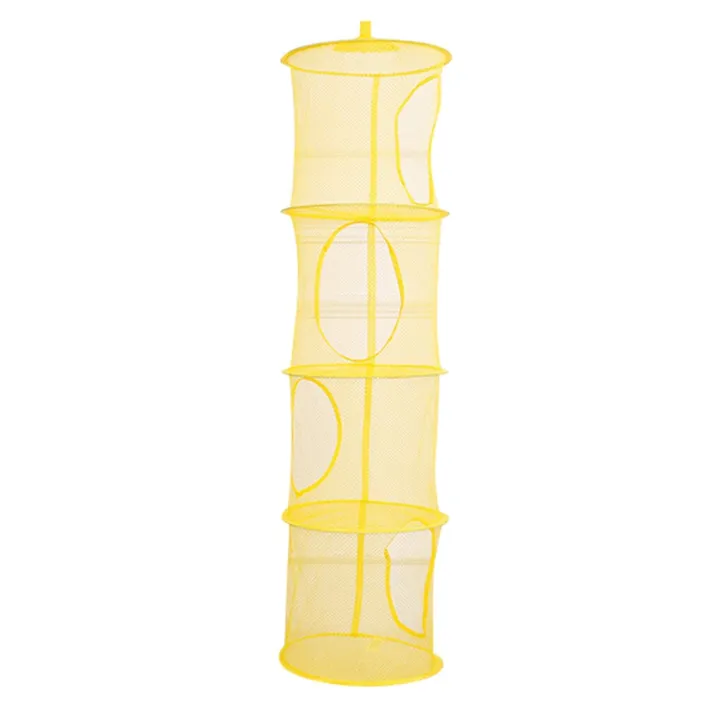 Brand%20New%20Mesh%20Hanging%20Storage%20Organizer%204%20Compartments%20Folding%20Toy%20Clothing%20Bag%20Clothes%20Dryer%20Net%20Basket%20Hanging%20Organizer%20-%20Image%202