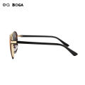 OQ BOGA 6 Styles Fashion Metal Full Rim Female Sunglasses Cat Eye Retro Women Men Polarized Sun Glasses UV400. 