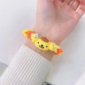 Anime Sanrio Hair Tie Rubber Band Children's Kuromi Cinnamonroll Cartoon Hair Band Bestie Accessories Scrunchie Bracelet Gift.