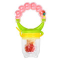 Baby Food Nibbler Feeding Spoon Bell Ring Juice Extractor Pacifier Chew Silicone Gum Fruit Vegetable Bite Eat Auxiliary Bottles.