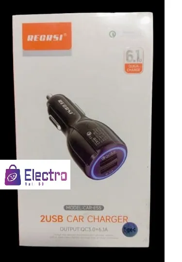 RECRSI%20CAR-E55%202USB%20Car%20Charger%20(6.1A%20Quick%20Charge,%20Type-C%20Supported)%20-%20Image%203