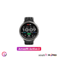 Amazfit Active 2 (Round) 1.32inch with 160+ Workout Modes Smartwatch (Basic). 