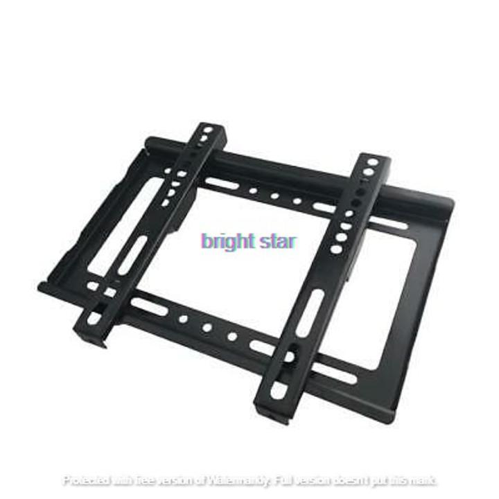 Universal 14- 42 Inch Adjustable TV Wall Mount Bracket Stand Flat Panel TV Frame - Black