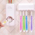 Automatic Hands-Free Wall Mounted Toothpaste Dispenser Toothbrush Holder - Brush Holder - brush holder.