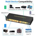 Digital To Analog Audio Converter Transmitter Receiver DAC HD Multimedia Interface 2.0 4K@60hz ARC SPDIF Coaxial Adapter For Home Appliance Store Conference Room.