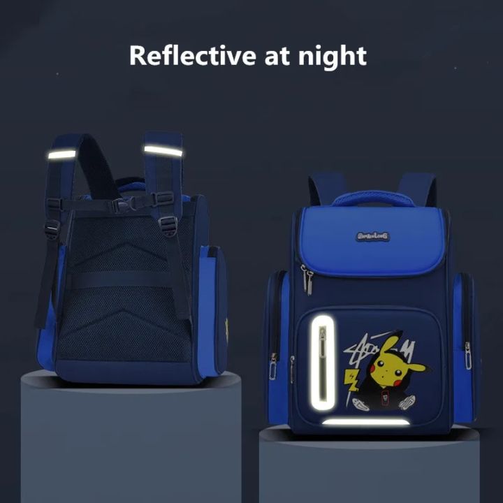 Pokemon%20Go%20Primary%20School%20Schoolbag%20Pikachu%20Boys%20Cartoon%20Children%20Backpack%20Space%20Schoolbag%20Reflective%20Waterproof%20Breathable%20Bag%20-%20Image%204