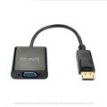Display Port / DP to Vga Port Converter / Adapter - Black.
